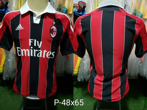 Camisa Milan Itália Original Titular 2012 Vermelha 