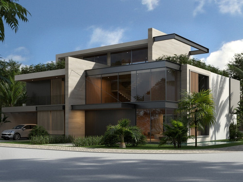 Imagem 7 de 8 de Mansão Triplex Casa Contemporânea De Esquina Com 5 Suítes + Escritório Com 1230m2 Construído Em Terreno De 900m2. - 1860 - 69335562