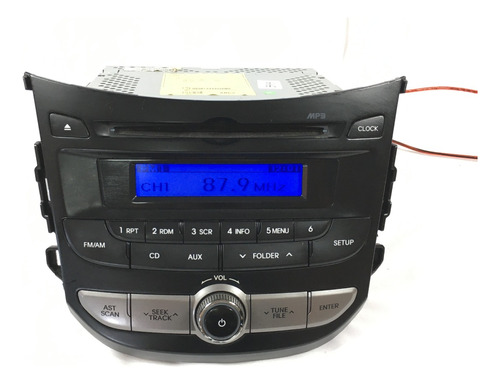 Radio Som Bluetooth Hyundai Hb20 961301s0012q Rn114