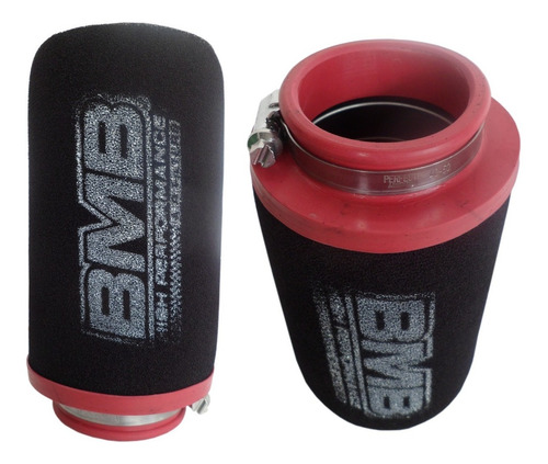 Filtro Bmb Motos Recto 055 X 150 Con Resorte