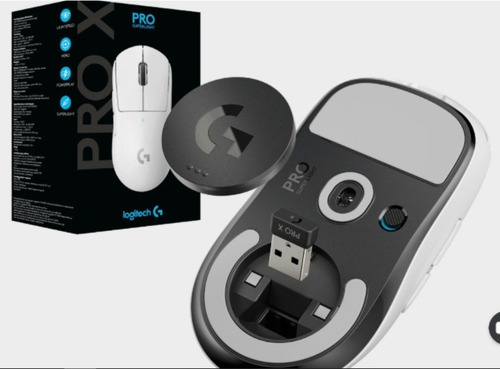 Imagen 2 de 3 de Mouse Logitech Pro Series Pro X Superlight Blanco