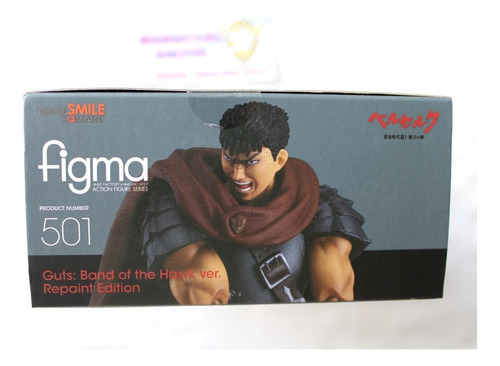Disponible Figma Movie Berserk Guts Repaint Edition