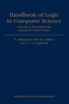 Libro Handbook Of Logic In Computer Science: Volume 3. Se...