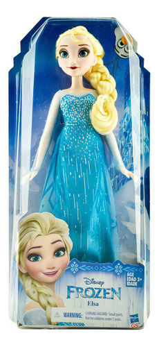 Muñeca Frozen Elsa 30 Cm Hasbro Cd