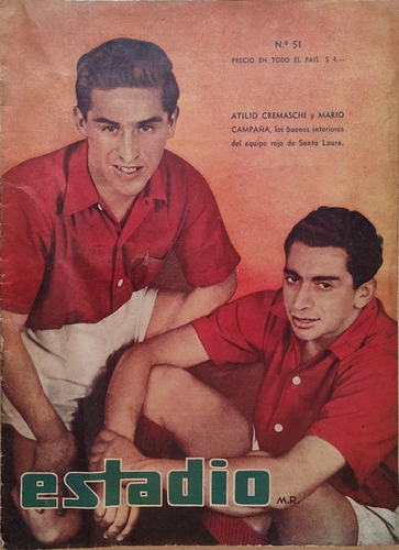 Revista Estadio N° 51  Atilio  Cremaschi (aa808