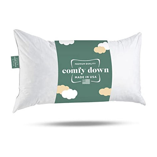 Comfydown 95% Pluma, 5% Plumón, Relleno De Almohada Decorat