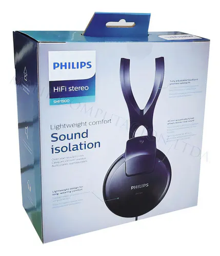 Audífono Philips Shp1900 Black - Revogames