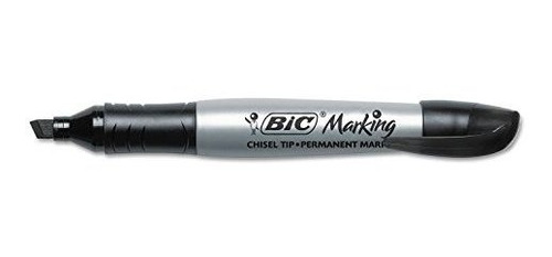 Bic Gpmm11bk Marcado De Punta Cincel Marcador Permanente, Tu