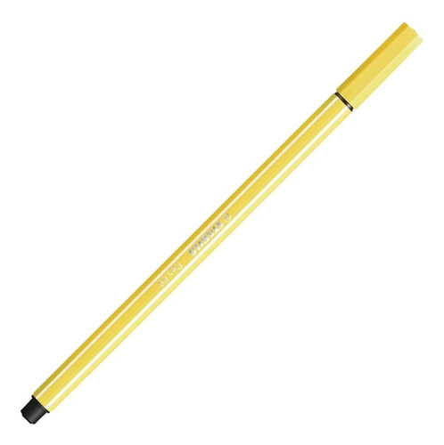 Bolígrafo Stabilo Pen 68, color de tinta: amarillo