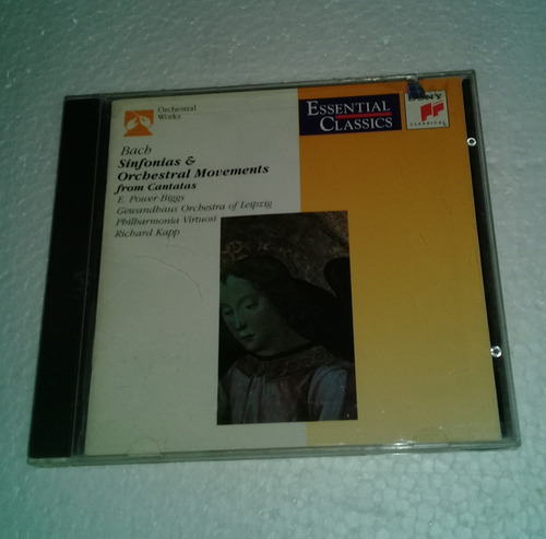 Biggs Kapp Bach Sinfonias Orch Mov Cd Usa / Kktus