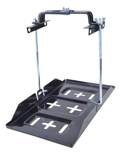 Bandeja De Soporte De Batería, Pernos De 22cm, Abrazadera
