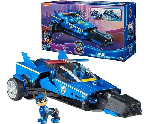 Paw Patrol Chase Mighty Transforming Cruiser Vehiculo