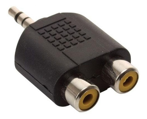 Conector De Audio Jack 3,5 Mm A 2 Rca Hembra Estéreo Jwk