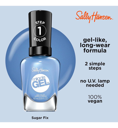 Sally Hansen Miracle Gel Esmalte De Uñas De Color
