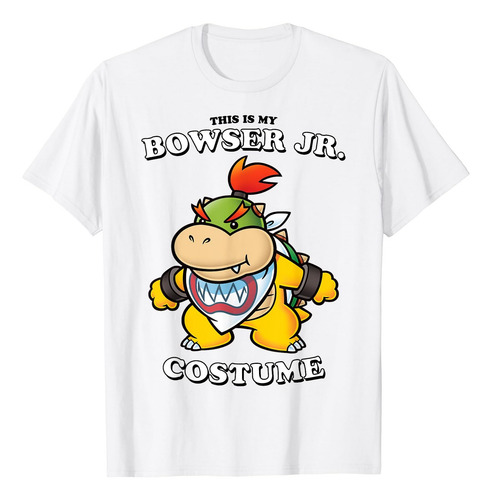 Polera De Disfraz De Super Mario This Is My Bowser Jr.