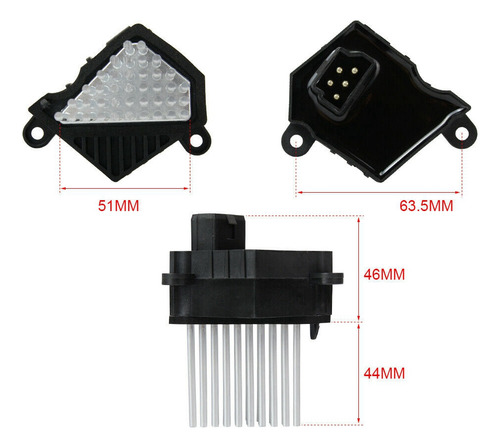 Resistencia De Motor Calefactor Y Ventilador Para E46 E39 X5