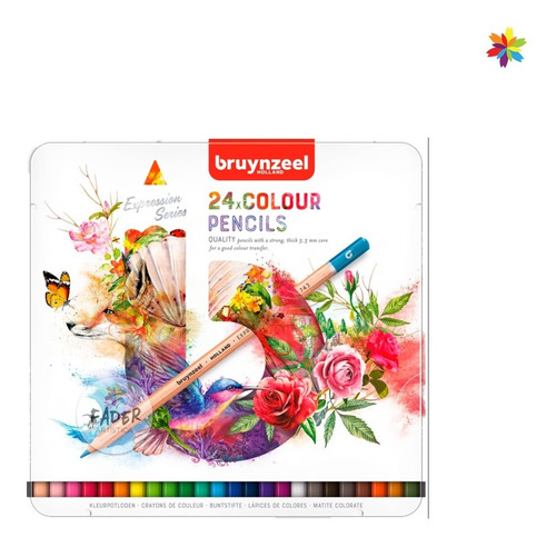 Lapices De Colores Bruynzeel Expression X 24