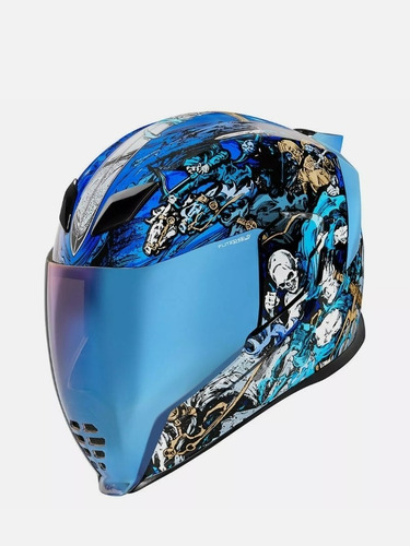 2021 Icon Airflite Full Face Dot Casco Moto Motocicleta