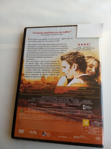 Dvd Antes Do Pôr-do-sol + Antes Da Meia-noite
