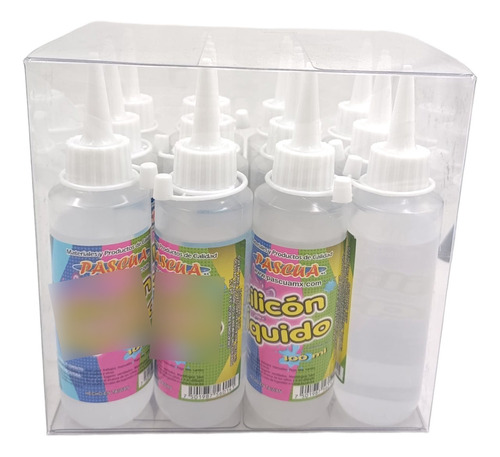 12 Piezas De Silicon Liquido Pascua 100ml Cada Uno