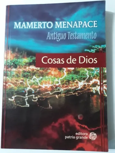 comprar Mamerto Menapace - Cosas De Dios - Antiguo Testamento