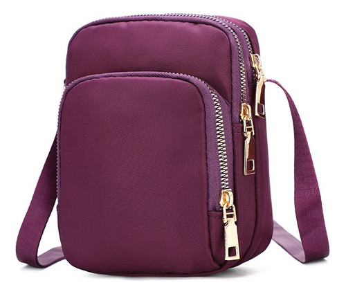 Bolsa Zip Crossbody Carteras Para Mujer Ajustable Moda