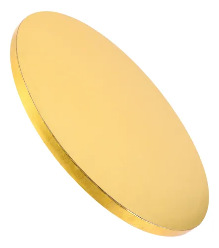5 Bases Redondas Para Tartas De 30cm - Doradas Y Reutilizables | Perfectas Para Bodas Y Cumpleaños