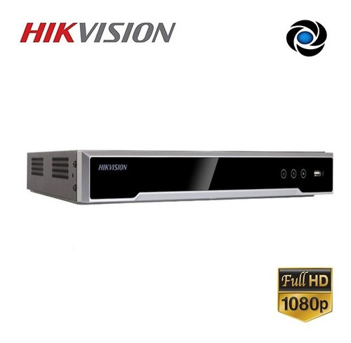 Nvr Ip Hikvision 16ch Ds7616ni-k2/16p Poe Audio 1080p Fullhd