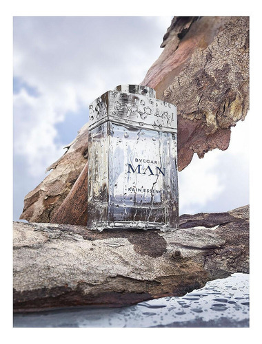 Eau De Parfum Man Rain Essence De Bvlgari Para Hombre, 100 M