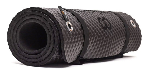 Colchoneta Deportiva Booty Mats Negra - 9mm