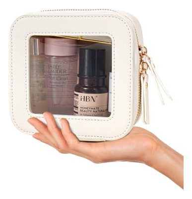 Bolsa De Maquillaje Transparente, Organizador De Viaje Tsa