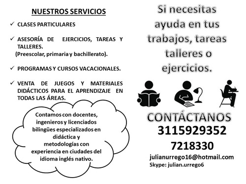 Imagen 6 de 8 de Clases Particulares De Inglés Asesoría Tareas De Universidad