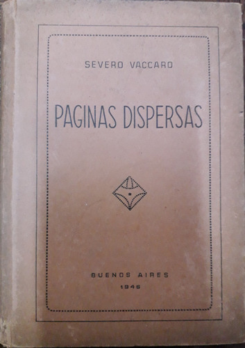 5939 Páginas Dispersas - Vaccaro, Severo