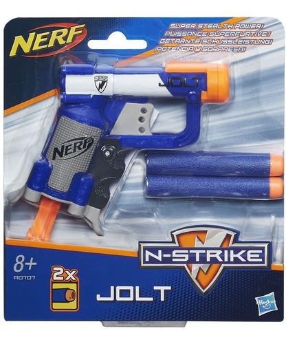 Arma Nerf N-strike Elite Jolt Com 2 Dardos Hasbro Original