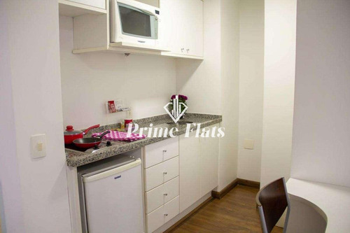 Imagem 8 de 18 de Flat Para Venda No Aparthotel Twin Towers, Com 1 Dormitório - 85151