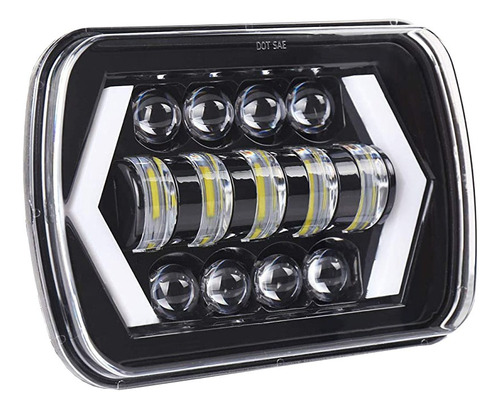 Faro Led 5x7 Troller Rf Wrangler Gmc 3500 Drl