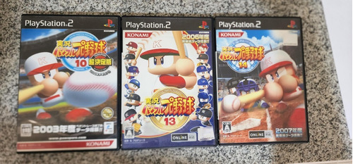 Konami Baseball 10,13 Y 14 Ps2 Ntsc-j