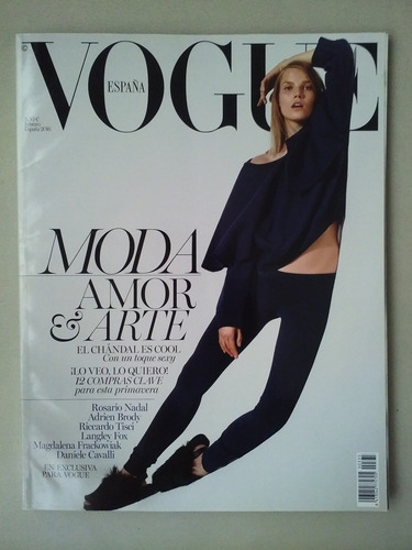 Revista Vogue España Spain Febrero 2016.