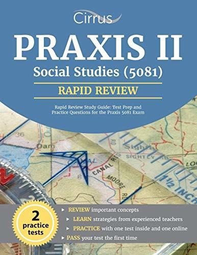 Book : Praxis Ii Social Studies (5081) Rapid Review Study..