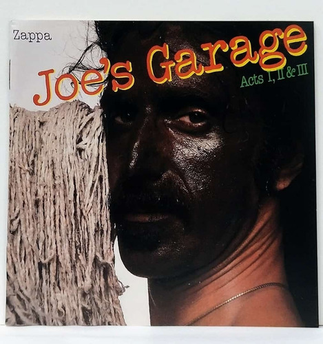 Cd Duplo Frank Zappa Joes Garage Acts Importado