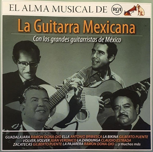 Cd Guitarra Mexicana + Bribiesca Veronico Estrada Puente