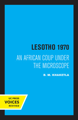 Libro Lesotho 1970: An African Coup Under The Microscope ...