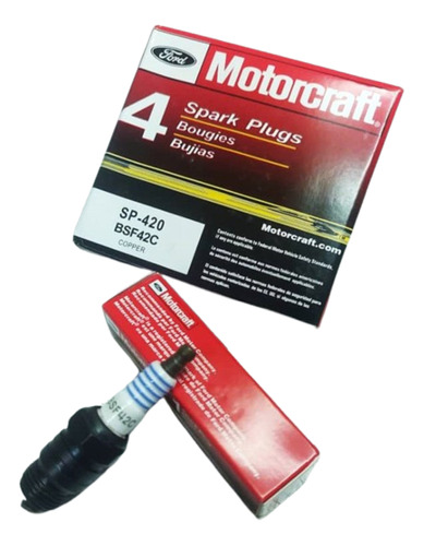 Bujia Motorcraft Ford Motor 300/200 Bronco Sp420 Original 