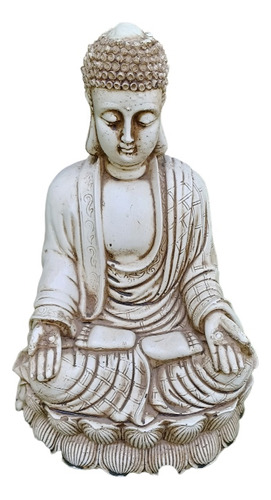 Buda De 30 Cm De Alto De Resina. Meditación 