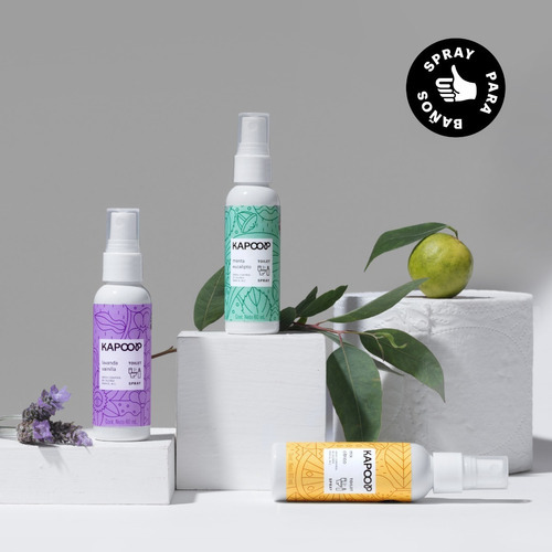 Aromatizante Para Baño Kapoop Neutralizador De Olores, 3pack