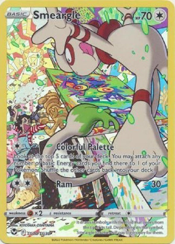 Smeargle Tg10/tg30 Holo Raro Pokemon Tcg