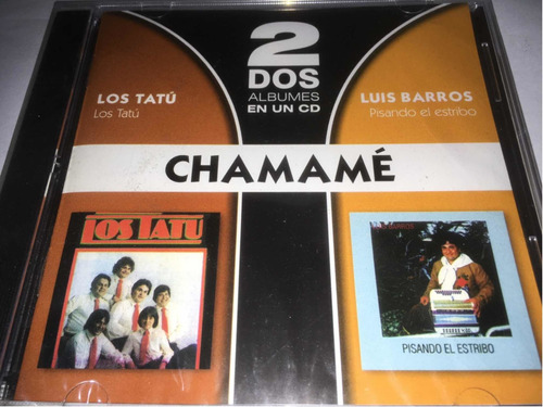 Los Tatu - Luis Barros Pisando Fuerte Cd 2 En 1  Nuevo