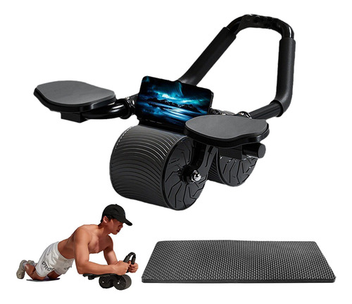 Correa Abdominal Lumbar Gymb Con Rueda De Rebote Automática