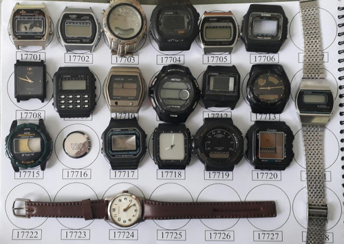 Lote 64 Sucatas Casio E Outros- Máquina Do Tempo