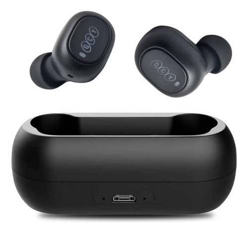 Auricular Bluetooth Tws T1c Negro Qcy By Xiaomi